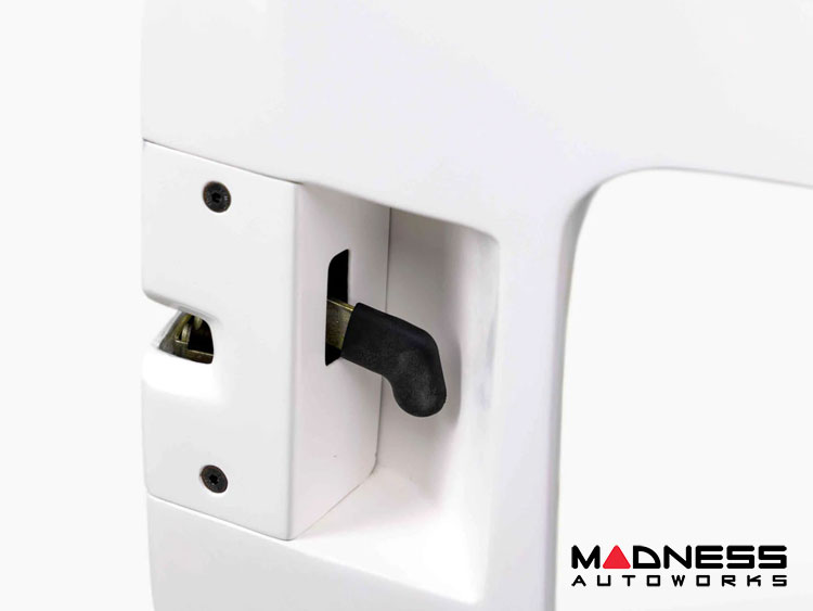 Ford Bronco Halo Doors - Anderson Composites - 4 Door - Fiberglass with Carbon Fiber Inserts - Front